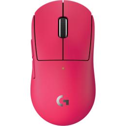 Logitech Pro X Superlight 2c LIGHTSPEED Wireless Gaming Mouse - Pink 51g, 8K Polling, Lightforce Optical Switches, 95 hrs Battery Life