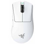 Razer Deathadder v4 Pro Wireless Gaming Mouse - White 57g Ultra Lightweight - Optical Scroll Wheel - Optical Switches Gen.4 - 45K Optical Sensor Gen.2 - 150 Hr Battery - 8K Polling
