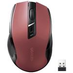UGREEN UG-25752 Ergonomic Wireless Mouse (2.4G Wireless & Bluetooth) 4000DPI Silence Design - Red