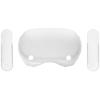 Kiwi Design For META Oculus Quest 2 VR Shell Protective Cover White Colour with Two Side Protective Shell, Durable and Eco-friendly, Smooth Camera Tracking, Enhanced Support