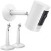 Kiwi Design For Universal Cameras and Sensor Stylish Metal Wall Mount Bracket White Colour Outdoor/Indoor Camera Bracket, Fits Ring, eufy, Wyze, Arlo Cameras and VR Rift Sensor, Vive/Valve Index Base Station, Enhanced Support, (2 Pack) Kiwi Design For Universal Cameras and Sensor Stylish Metal Wall Mount Bracket White Colour Outdoor/Indoor Camera Bracket, Fits Ring, eufy, Wyze, Arlo Cameras and VR Rift Sensor, Vive/Valve Index Base Station, Enhanced Support, (2 Pack)