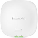 HPE Instant On AP21 (AX1500) Dual-Band 4-Stream Wi-Fi 6 Access Point (PoE 11W), (Power Adaptor Included)