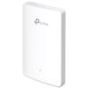 TP-Link Omada EAP615-Wall (AX1800) Dual-Band 4-Stream Wall-Plate Wi-Fi 6 Access Point with 1GbE x4 (PoE+ 10W)