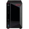 Asustor Nimbustor 2 Gen2 AS5402T 2-Bay Flash NAS Intel Quad Core Up to 2.9 GHz - 4GB RAM (16GB Max) - 4x M.2 - 2x 2.5GbE - 3x USB - 1x HDMI - 3 Years Warranty - Come With 4 Free Camera Licenses (44 Licenses Max)