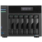 Asustor Lockerstor 6 Gen 2 AS6706T 6-Bay NAS Intel Quad Core Upto 2.9 GHz 8GB RAM (16GB Max), 4x M.2, 1xPCI, 2x 2.5GbE, 1x HDMI, 3 Years Warranty, Come With 4 Free Camera Licenses (44 Licenses Max)