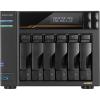 Asustor Lockerstor Gen3 AS6806T 6-Bay NAS AMD Quad Core Up to 3.8 GHz - 16GB ECC RAM (64GB Max) - 4x M.2 - 1x PCIe - 2x 10GbE - 2x 5GbE - 3x USB - 2x 40Gbps USB-C - 3 Years Warranty - 4 Free Camera Licese (72 Licenses Max)