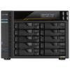 Asustor Lockerstor 10 Gen3 AS6810T 10-Bay NAS AMD Quad Core Up to 3.8 GHz - 16GB ECC RAM (64GB Max) - 4x M.2 - 1x PCI - 2x 10GbE - 2x 5GbE - 3x USB - 2x 40Gbps USB-C - 3 Years Warranty - 4 Free Camera Licenses (72 Licenses Max)