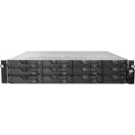 Asustor Lockerstor 12R Pro Gen 2 AS7212RDX 2U Rackmount 12-Bay NAS AMD Ryzen 7 Pro Up to 5.3GHz - 16GB ECC RAM (192GB Max) - 2x GbE - 2x 10GbE - 1x M.2 - 2x PCIe - 4x USB - 1x HDMI - Dual Redundant PSU - 5Y Warranty - 4 Free Cam Licenses (1