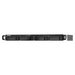 QNAP TS-435XeU-4G Business 1U 4-Bay Rack Mount NAS Server, Quad Core 2.2 GHz, 4GB DDR4 (32GB Max), 2x M.2, 2x 2.5 GbE, 2x 10 GbE, 4x USB, 3 Years Warranty, Come with 8 Camera Licenses