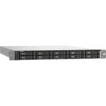 QNAP TS-h1090FU-7302P-128G Enterprise 1U 10-Bay Rackmount NAS Server AMD EPYC 7302P, 16C/32T Upto 3.3GHz,,128GB DDR4 ECC(1TB Max), Hot-swappable, 10X U.2/U.3 NVMe PCIe Gen4/Gen3 & 2.5"SATA 6Gbps SSD, 2X2.5gBe, 2x25GbE, 2xPCIe, 3XUSB, Redund