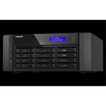 QNAP TS-h1290FX-7302P-128 Enterprise 12-Bay Desktop NAS Server, AMD EPYC 16C/32T, Upto 3.3GHz 128GB DDR4 ECC (1TB Max), 12x2.5" Sata / U.2 NVMe PCIe Gen4 x4 SSD, Hot-swappable, 2x2.5GbE. 2x25GbE, 4xPCIe, 5 Years Warranty