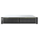QNAP Enterprise TDS-h2489FU-4309Y-64G 2U 24-Bay Rackmount NAS Server, 2X Intel Xeon Silver,8C/16T Upto 3.6GHz, 64GB DDR4 ECC, Hot-swappable, 24x 2.5 Sata / U.2 NVMe PCIe Gen4, 4X2.5gBe, 2x25GbE, 2xPCIe, 3XUSB 3.2, Redundant PSU, 5 Years War