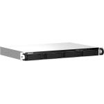 QNAP TS-464eU-8G Business 1U 4-Bay Rackmount NAS Server, Intel Quad Core Upto 2.9Ghz, 8GB Ram, 2x M.2, 2x 2.5 GbE, 4x USB, 1x HDMI, 3 Years Warranty, Come with 8 Camera License