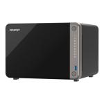 QNAP TS-AI642-8G Business AI 6-Bay Desktop NAS Server, 8 Core Upto 2.9GHz, 8GB RAM, 1x 2.5GbE, 2x GbELAN, 1x PCIe, 4x USB,  2x HDMI, 3 Years Warranty, Come with 8 Camera Licenses