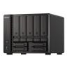 QNAP TS-h973AX-32G Business 9-Bay Desktop NAS Server, AMD Ryzen V1500B 4C/16T, 2.2GHz 32GB DDR4 (64GB Max), 5 x 3.5"+4 x 2.5" Sata/ U.2 NVMe PCIe Gen3 x4 SSD, Hot-swappable, 2x2.5GbE, 1 x 10GBASE-T, 3 Years Warranty. Come with 8 Camera Lice
