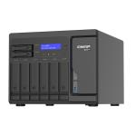 QNAP TS-h886-D1602-8G Enterprise 8-Bay (6x3.5" +2x 2.5") Desktop NAS Server, Intel Xeon D-1602 Dual Core, 2.5GHz, 8GB DDR4 ECC, (128GB Max), 6 x 3.5" Sata+ 2x2.5" Sata, Hot-swappable, 2xM.2, 4x2.5GbE, 2xPCIe, 3XUSB, 3 Years Warranty, Come w