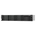QNAP TS-855eU-RP-8G Business 2U Rackmount 8-Bay NAS Server Intel 8 Core Upto 2.8 GHz - 8GB DDR4 ECC (64GB Max) - 2x M.2 - 2x 2.5 GbE - 2x PCIe - 4x USB - Redundant Power Supplier - 3 Years Warranty - 2 Camera Licenses
