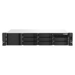 QNAP TS-873AeU-4G Business 2U Rackmount 8-Bay NAS Server AMD Ryzen V1500B 4C/8T - 2.2GHz - 4GB DDR4 (64GB Max) - 8 x 3.5"/2.5" Sata - Hot-swappable - 2xM.2 - 2x2.5GbE - 1xPCIe - 3 Years Warranty - 8 Camera Licenses