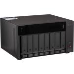 QNAP TVS-h874-i7-32G Business 8-Bay Desktop NAS Server, Intel i7 12 Core / 20 Threads , 32GB DDR4 (64GB Max), 2x M.2, 2x 2.5 GbE, 2x PCIe Expansion Slot, 2x USB, 1x Type-C, 1x HDMI, 3 Years Warranty, Come with 8 Camera Licenses