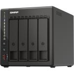 QNAP QVP-41C 4-Bay Smart AI Surveillance for Home & Business Intel Quad Core Up to 2.6 GHz - 8GB DDR4 (16GB Max) - 2x M.2 - 4x USB - 2x HDMI - 2x 2.5 GbE - Come with 8 Camera License (24 Max)