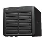 Synology Expansion Unit DX1222 12-Bay Tower, 1x Infiniband - Includes Cable, 5 Years Warranty, Supports creating volumes for DS3622xs+, DS2422+