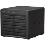 Synology DiskStation DS2422+ 12-Bay NAS Server, AMD Ryzen V1500B Quad Core 2.2 GHz, 4GB DDR4 ECC SODIMM (Upto 32GB), 2x USB 3.2, 1x Expansion Port, 4X 1GbE RJ-45. 3 Years Warranty