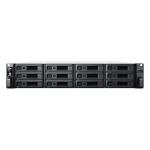 Synology RackStation RS2423RP+ 12-Bay 2U NAS Server, AMD Ryzen V1700B Quad Core Upto 3.6 GHz, 8GB DDR4 ECC RAM (32GB Max), 2x GbE, 1x 10GbE, 2x USB3.2, 1x Expansion Port, Redundant Power Supply, 3 Years Warranty