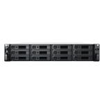 Synology RackStation RS2423+ 12-Bay 2U Rack NAS Server, AMD Ryzen V1700B Quad Core Upto 3.6 GHz, 8GB DDR4 ECC RAM (32GB Max), 2x GbE, 1x 10GbE, 2x USB3.2, 1x Expansion Port, Redundant Power Supply, 3 Years Warranty