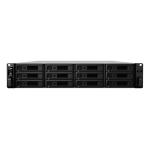 Synology RackStation UC3200 12-Bay SAS NAS Server Active-Active IP SAN for Mission Critical Services, 12x 3.5" Hot-Swap SAS, Dual Active controllers each with Xeon D-1521, 8GB ECC UDIMM, 1x 10G RJ-45 + 2x 1G RJ-45, 1x Expansion Port, 5 Year