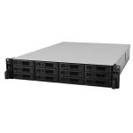Synology RackStation SA3200D 2U 12-Bay Dual Controller NAS Server Active-Passive Controllers each with Xeon D-1521 4C/8T Up to 2.7 GHz - 8GB RAM (64GB Max) - 1x 10G RJ-45 - 2x 1G RJ-45 - 1x Expansion Port - Dual Redundant Power Supplies - 5