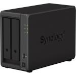 Synology DVA1622 AI-powered Video Surveillance 2-Bay NAS Intel Quad Core Up to 2.7 GHz - Intel UHD Graphics 600 - 6GB DDR4 - 1x GbE - 2x USB 3.2 - 8 Camera License Included (16 Licenses Max)
