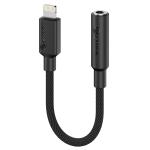 Alogic Elements PRO Lightning to 3.5 Audio Adapter - Black