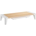 mbeat ACA-MSTD-02OAK ACTIVIVA ErgoLife Monitor Stand Riser With Storage Drawer
