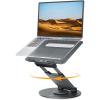 Nulaxy LS18 360° Rotating Laptop Stand - Grey, For Collaborative Work, Compatible with 10"-17" Apple MacBook / Laptops Nulaxy LS18 360° Rotating Laptop Stand - Grey, For Collaborative Work, Compatible with 10"-17" Apple MacBook / Laptops