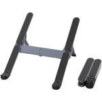 NoBrand M13 Foldable Compact Laptop Stand - Grey - Support Laptop up to 17.3" - Height Adjustable 13-17cm