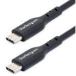 StarTech.com USB2CC3MBKE USB 2.0 - 480Mbps - 60W - 3A USB-C Cable - 3m - Black 60W PD - 3A - USB 2.0 - Type-C - Laptop Charger Cord - TPE Jacket