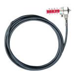 Targus PA410S 25pk Defcon Combination CableLock Keyless, non-resettable combination - the ultimate corporate notebook security