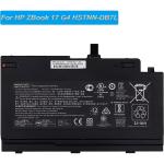 Laptop Battery for HP ZBook 17 G4, 11.4V 96Wh 8420mAh, PN: AA06XL, 852711-850, 852527-221, 852527-242, HSTNN-DB7L, Z3R03AA