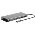 Belkin Connect Universal USB-C 8-in-1 Dual Display Core Hub Expand to 8 Ports from one Universal USB-C Connection & Connect to Dual Monitors (One at 4K 60Hz & One at 4K 30Hz)