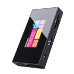 Dockcase Studio 8-in-1 10Gbps USB-C Single 4K Smart Hub with 100w Power Delivery - Matte Black 1.9" Touchscreen - HDMI2.1 (4K120Hz) x1 - USB-C x2 - USB-A x1 - SD&TF Card Slot x1 - CFExpress Type A/B Slot x1 - Aluminum Alloy with Tempered Gl