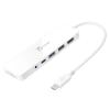 J5create USB-C 60W Power Delivery Multi-Port Mini Hub, 1x 4K HDMI, 2x USB3.1, 1x microSD & SD Card Reader, 1x 3.5mm Audio Jack J5create USB-C 60W Power Delivery Multi-Port Mini Hub, 1x 4K HDMI, 2x USB3.1, 1x microSD & SD Card Reader, 1x 3.5mm Audio Jack