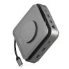 J5create USB-C 140W PD3.1 Dual 4K HDMI Docking Station With 15W Wireless Charger J5create USB-C 140W PD3.1 Dual 4K HDMI Docking Station With 15W Wireless Charger