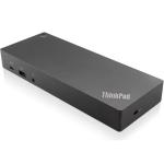 Lenovo ThinkPad Hybrid USB-C with USB-A Dual 4K Dock with 90W Power Delivery 2x DP1.2 - 2x HDMI - 1x GigE - 3x USB3.1 - 2x USB2.0 - 135 Watt AC Adapter