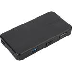 Targus DSU100US USB 3.0 & USB-C Single 2K DisplayLink Travel Hub 1x HDMI - 1x VGA - 1x RJ-45 - 2x USB 3.0