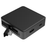 ZAGG USB-C ACC Pro Hub With the 4-Port Hub Turn that One USB-C Port on your Device into Four Ports - USB-C PD - USB-C - USB-A - HDMI