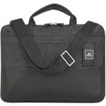 Rivacase Lantau Semi Hardshell Case for 13.3" Laptops - Grey with Shoulder - Suitable for Business & Travel