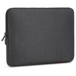 Rivacase Antishock Laptop Sleeve for 15.6" Laptops - Grey Suitable for 16" MacBook Pro & Ultrabook