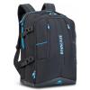 Rivacase Borneo Gaming Backpack for 15.6"-17.3" Laptops - Black - 30L with Water-Resistant Fabric