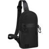Rivacase Dijon Crossbody Sling Bag - Black Hold Essential Items for Travel Use