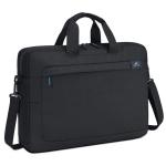 Rivacase Boboli Laptop Briefcase Bag - Black 15.6"-16"